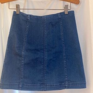 Free People Modern Femme Mini Skirt